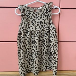 Toldder animal print dress